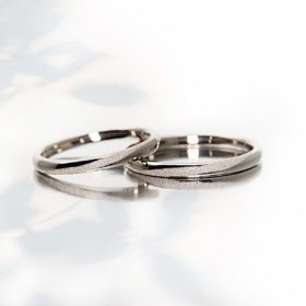 結婚指輪・earth・オフホワイトゴールド・ペルー・コロンビア産フェアマインドゴールド