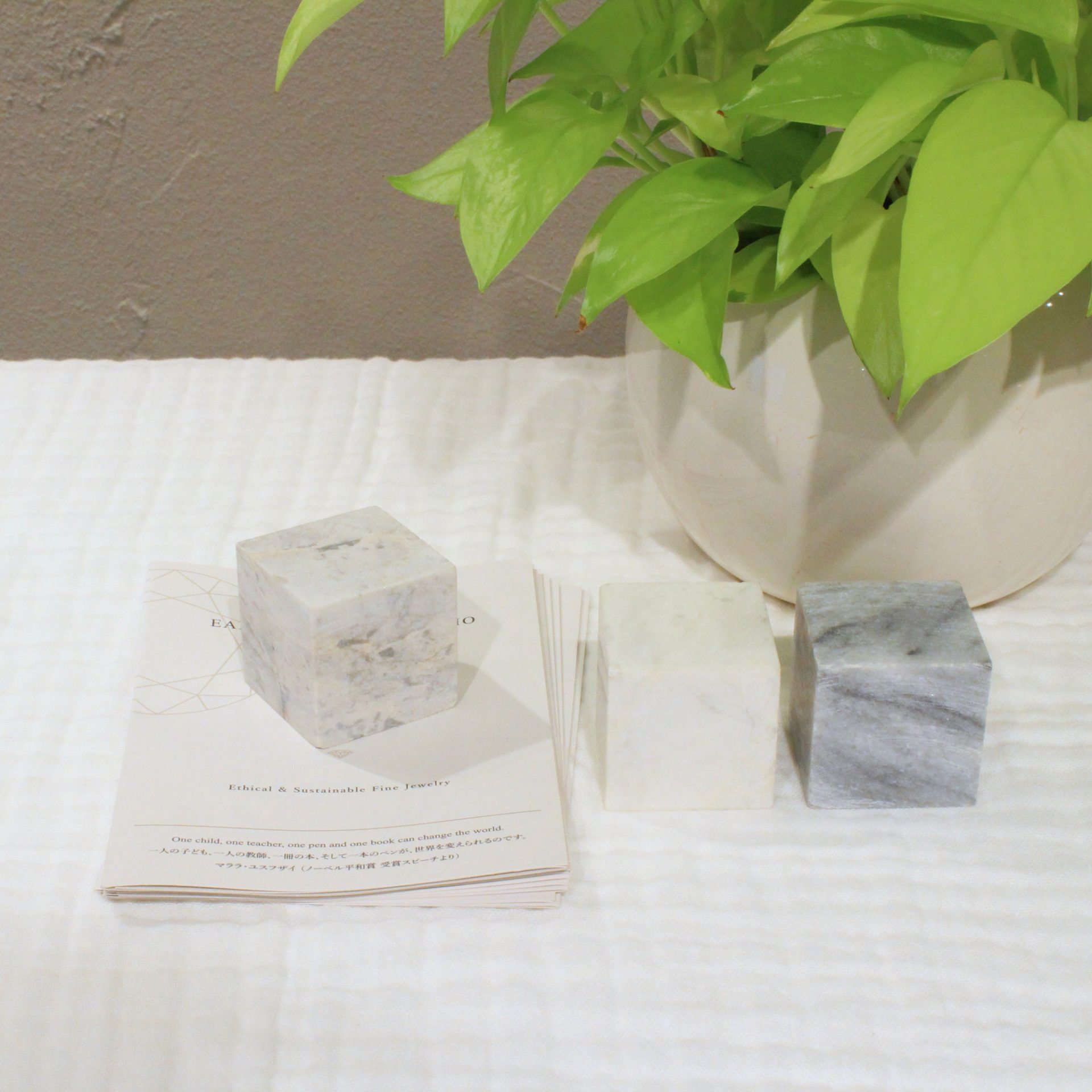 大理石・キューブストーン・セミポリッシュタイプ