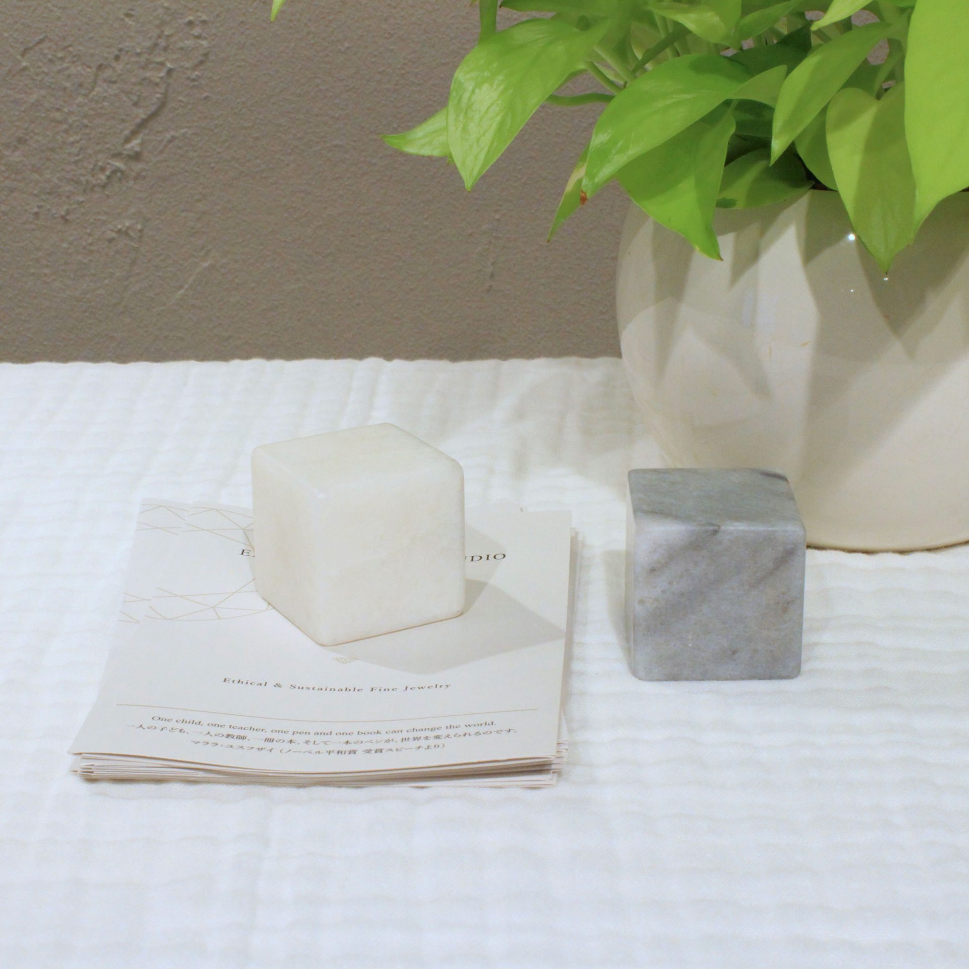 大理石・キューブストーン・ポリッシュタイプ